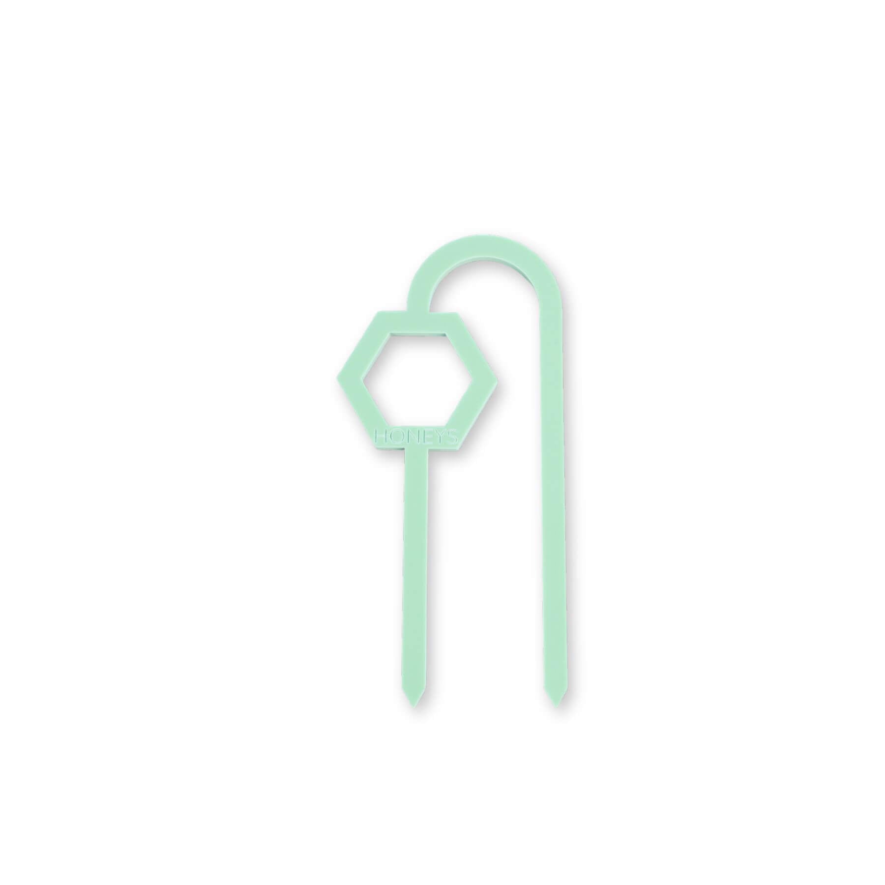 Buzzy Bee Plant Propagation Trellis in Mint Green Acrylic flat lay