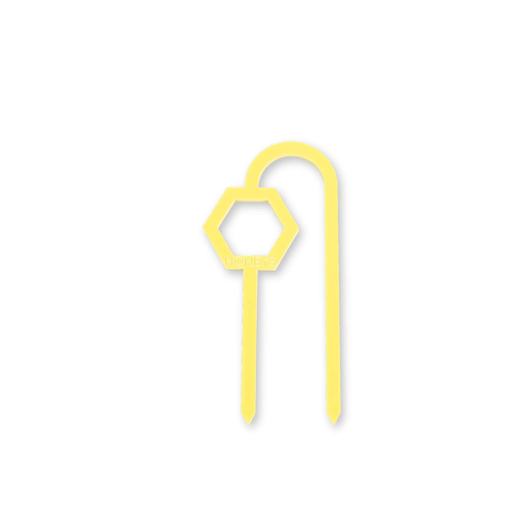 Buzzy Bee Plant Propagation Trellis in Buttercup Yellow Acrylic flat lay