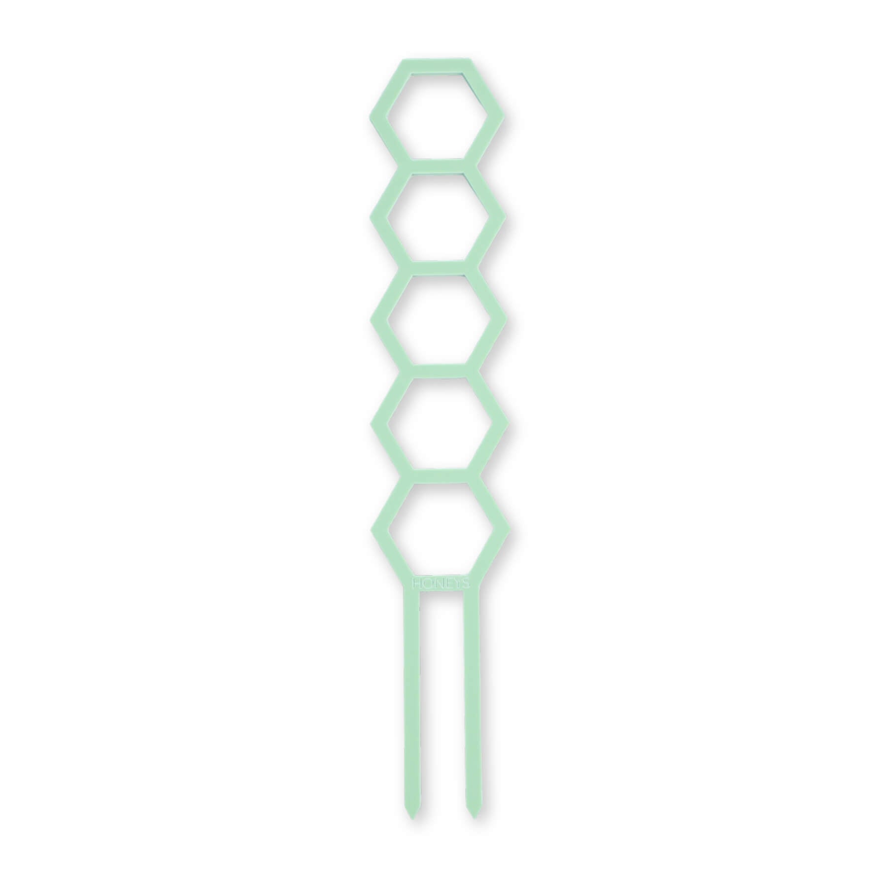 Hockings Minimalist Trellis in Mint Green Acrylic flat lay