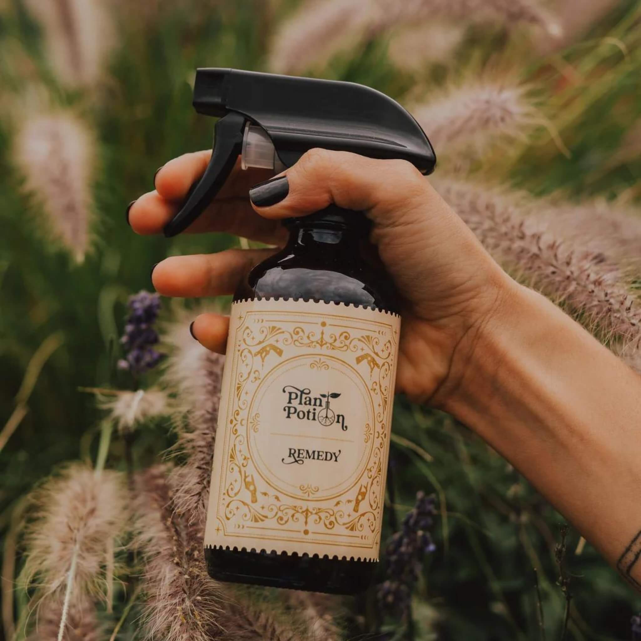 Remedy foliar spray, 250ml, nutrient boost for plant recovery, promotes healthy leaves and growth