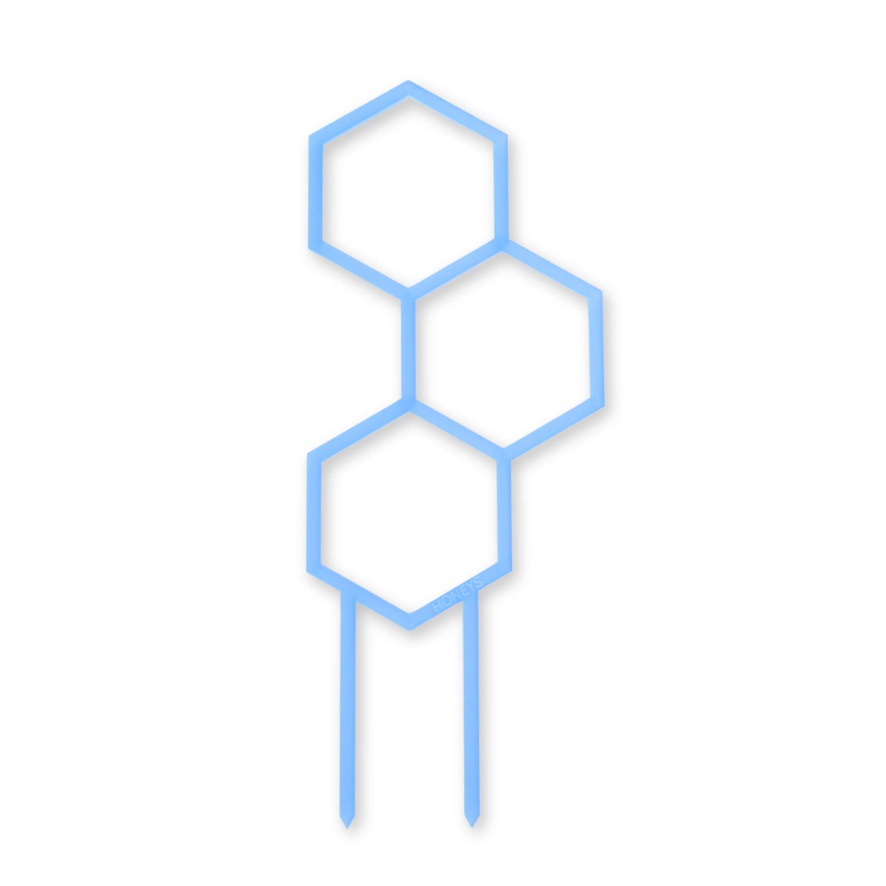 Pollen – Mid sized Leaf Plant Support with Hexagon Openings