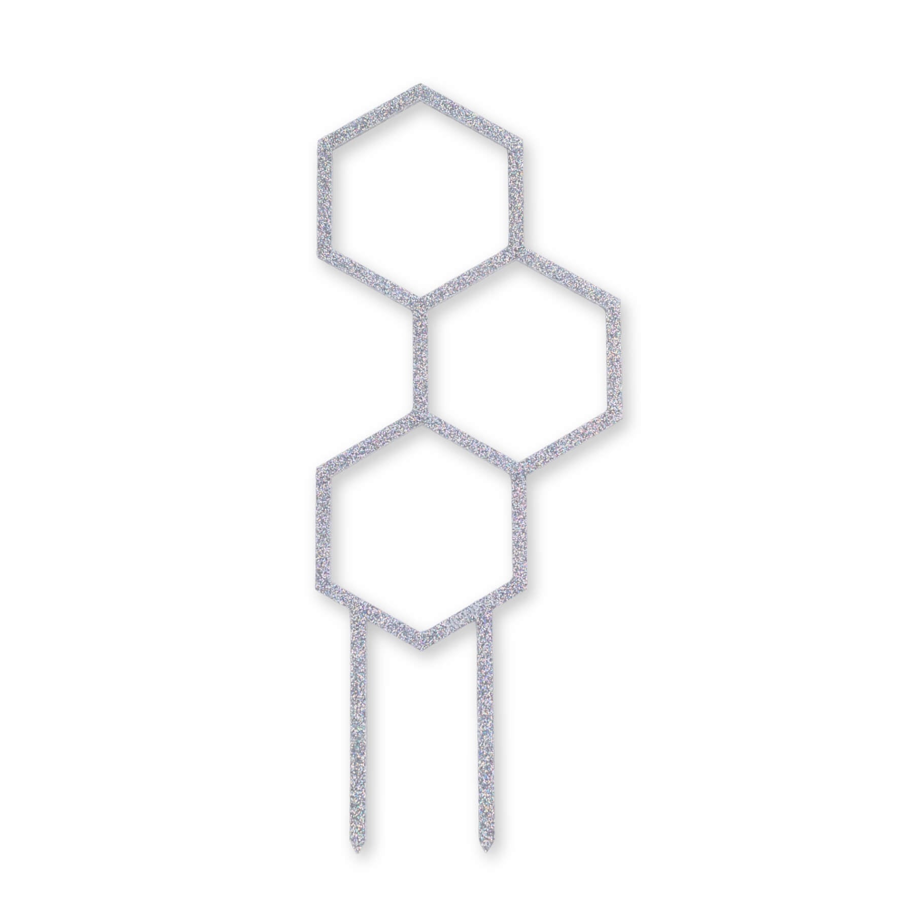 Pollen – Mid sized Leaf Plant Support with Hexagon Openings