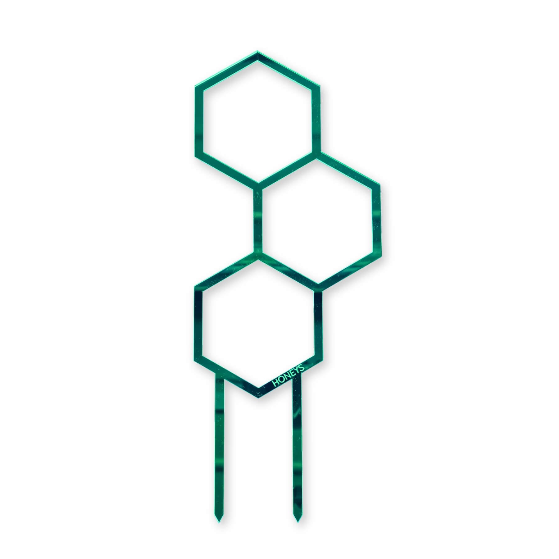 Pollen – Mid sized Leaf Plant Support with Hexagon Openings