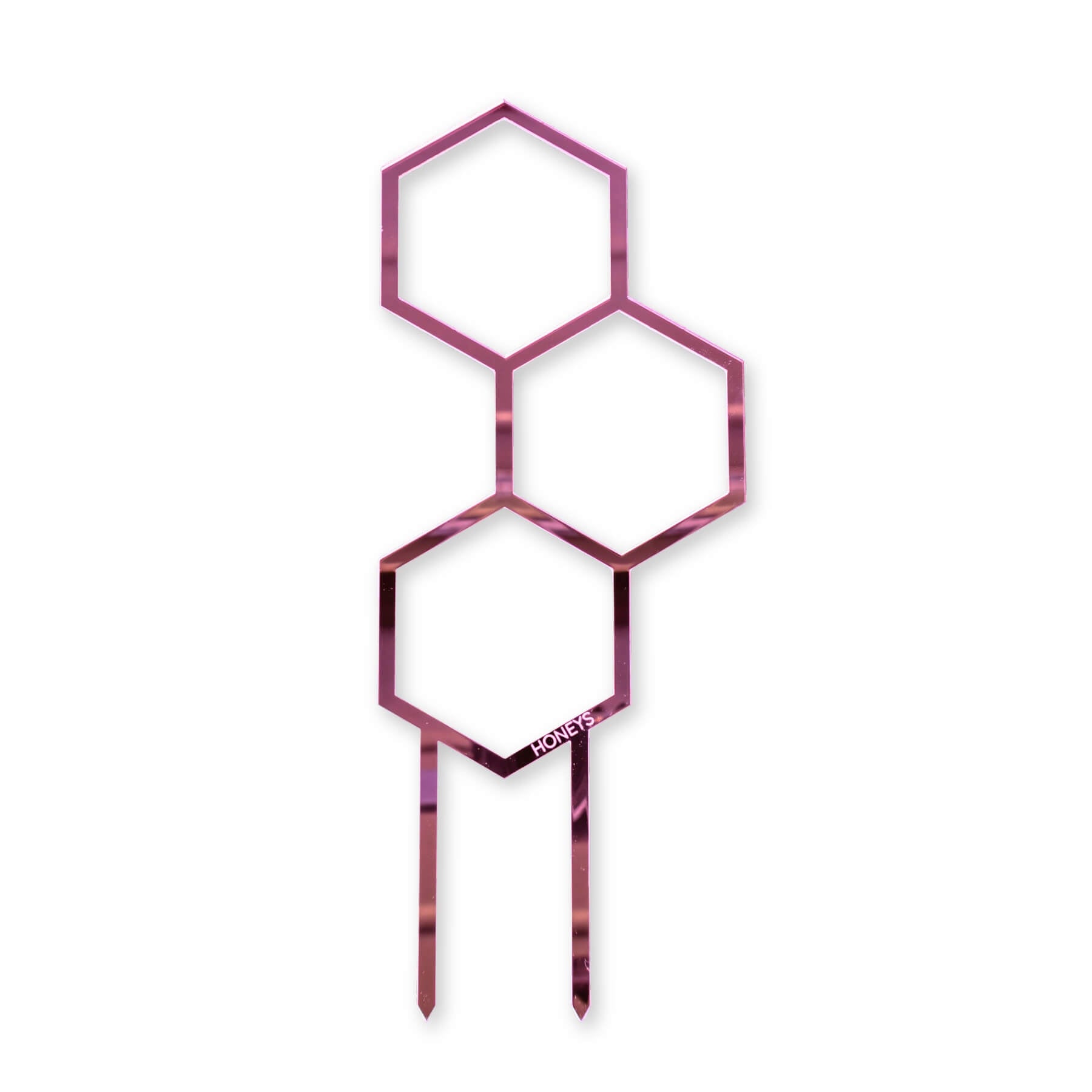 Pollen – Mid sized Leaf Plant Support with Hexagon Openings