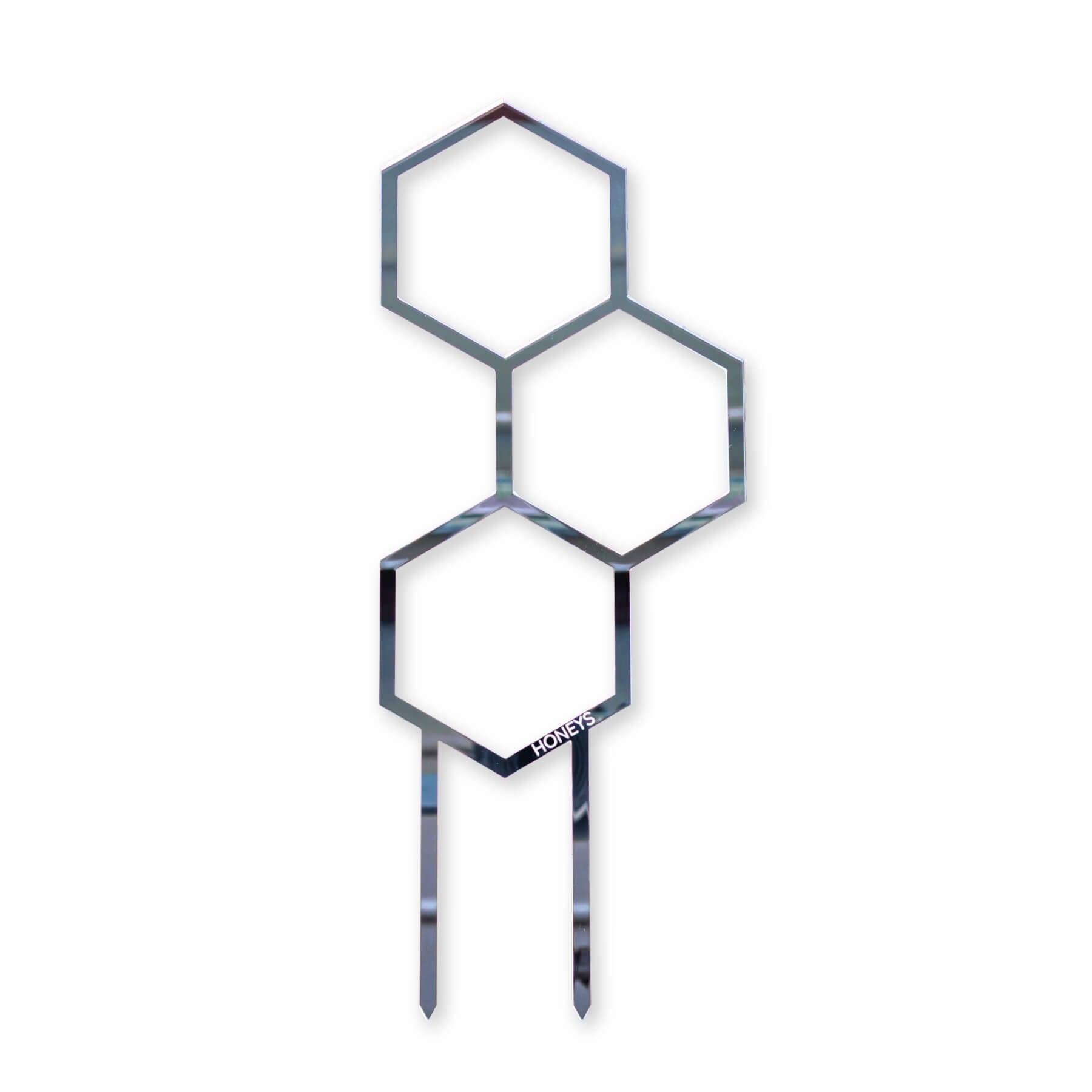 Pollen – Mid sized Leaf Plant Support with Hexagon Openings