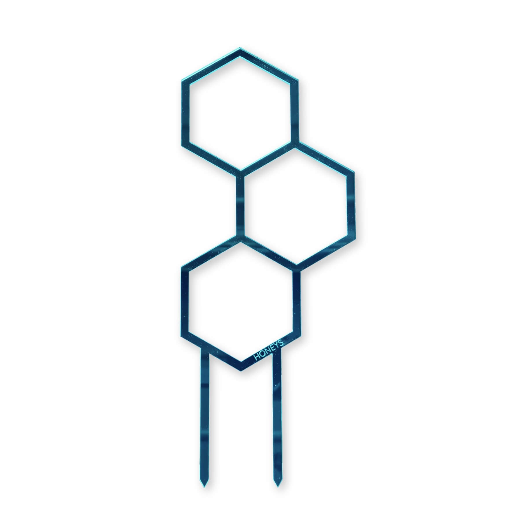 Pollen – Mid sized Leaf Plant Support with Hexagon Openings