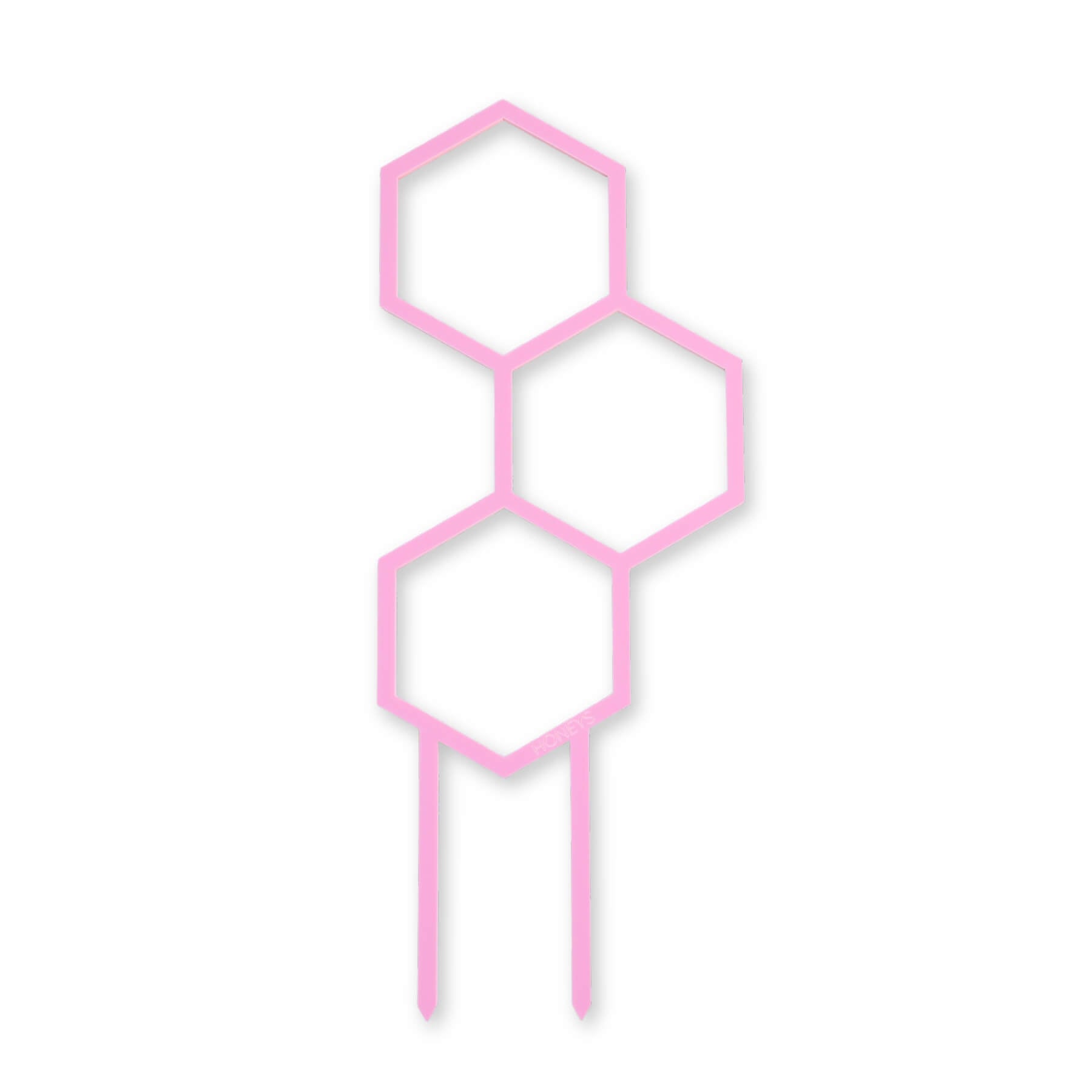 Pollen – Mid sized Leaf Plant Support with Hexagon Openings