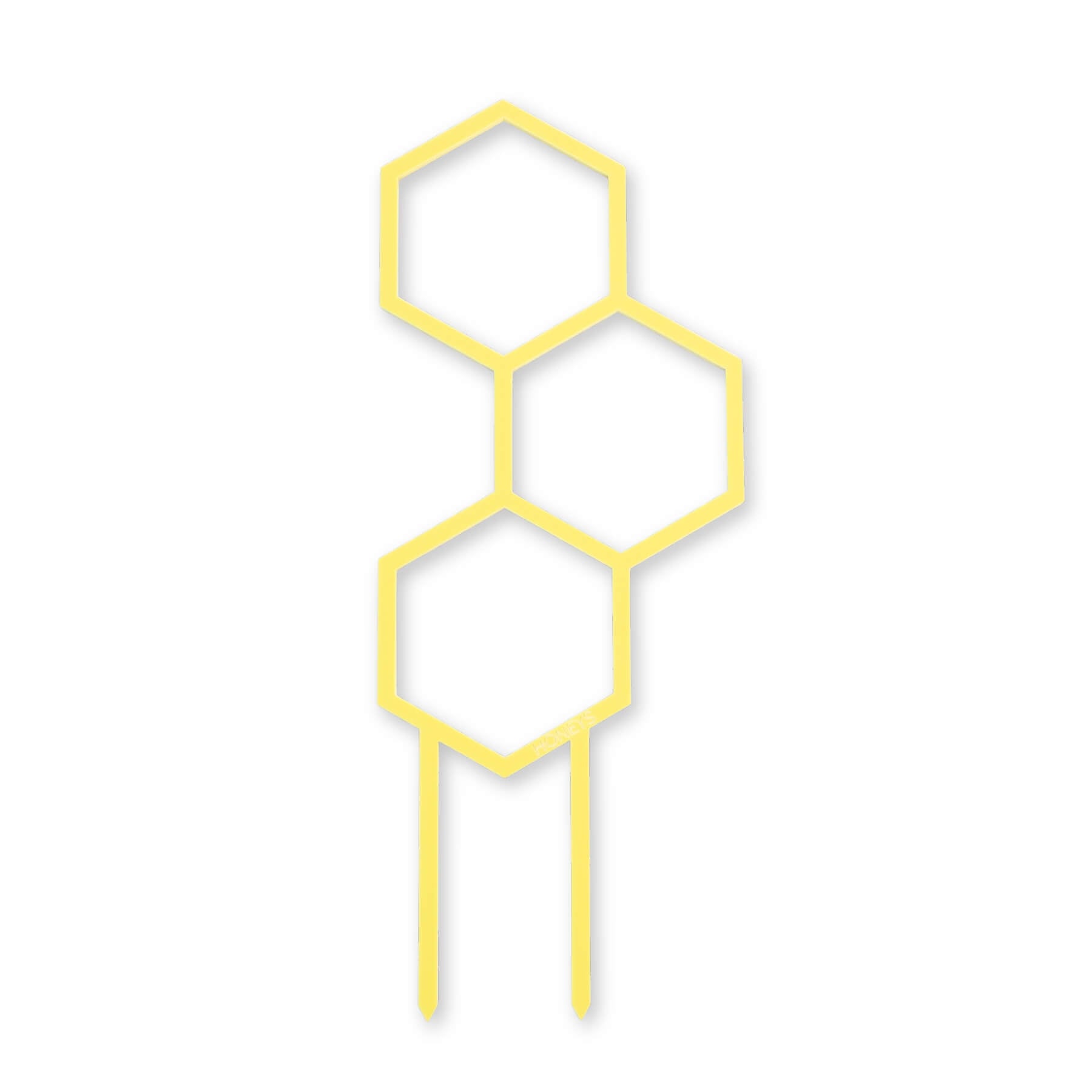 Pollen – Mid sized Leaf Plant Support with Hexagon Openings