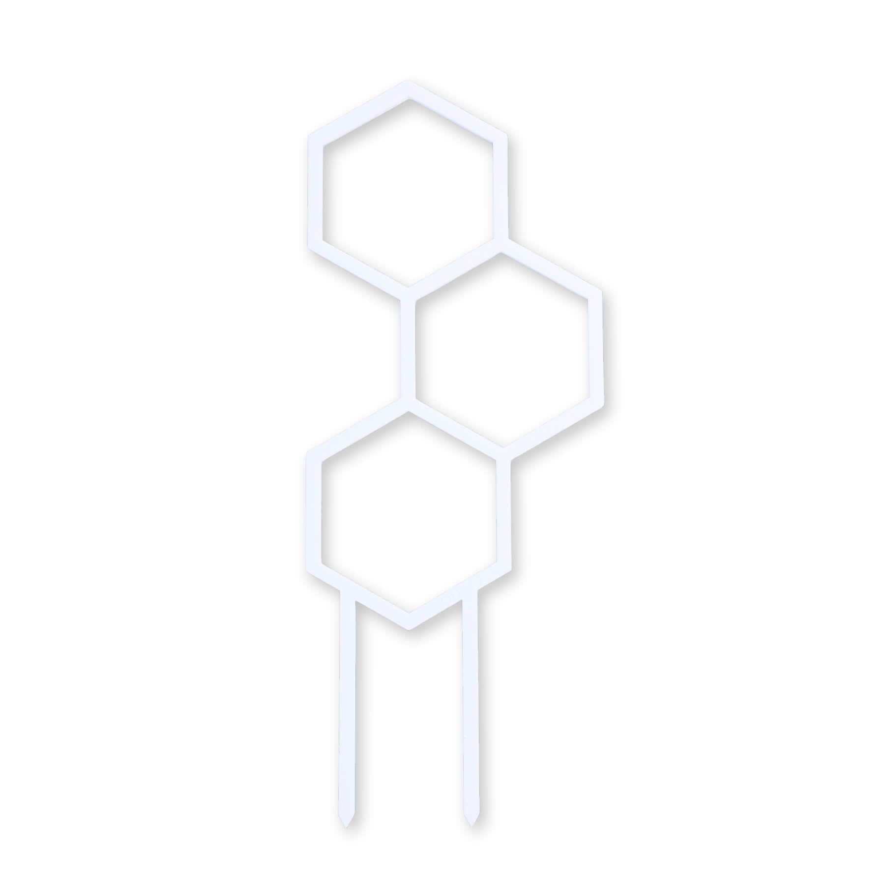 Pollen – Mid sized Leaf Plant Support with Hexagon Openings