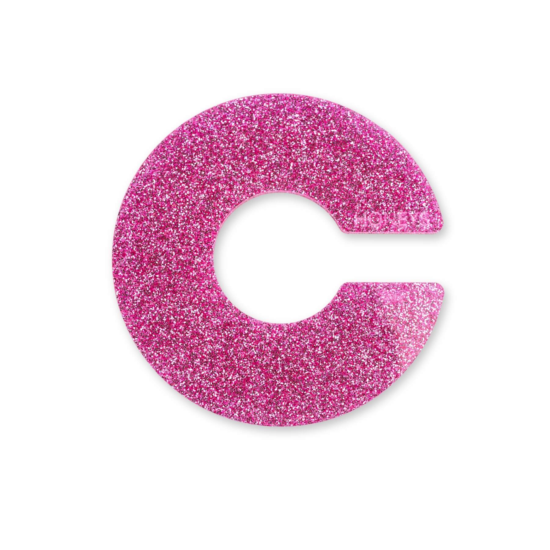 Propagation Disc Large Plant Propagation Support in Pink Glitter Acrylic flat lay