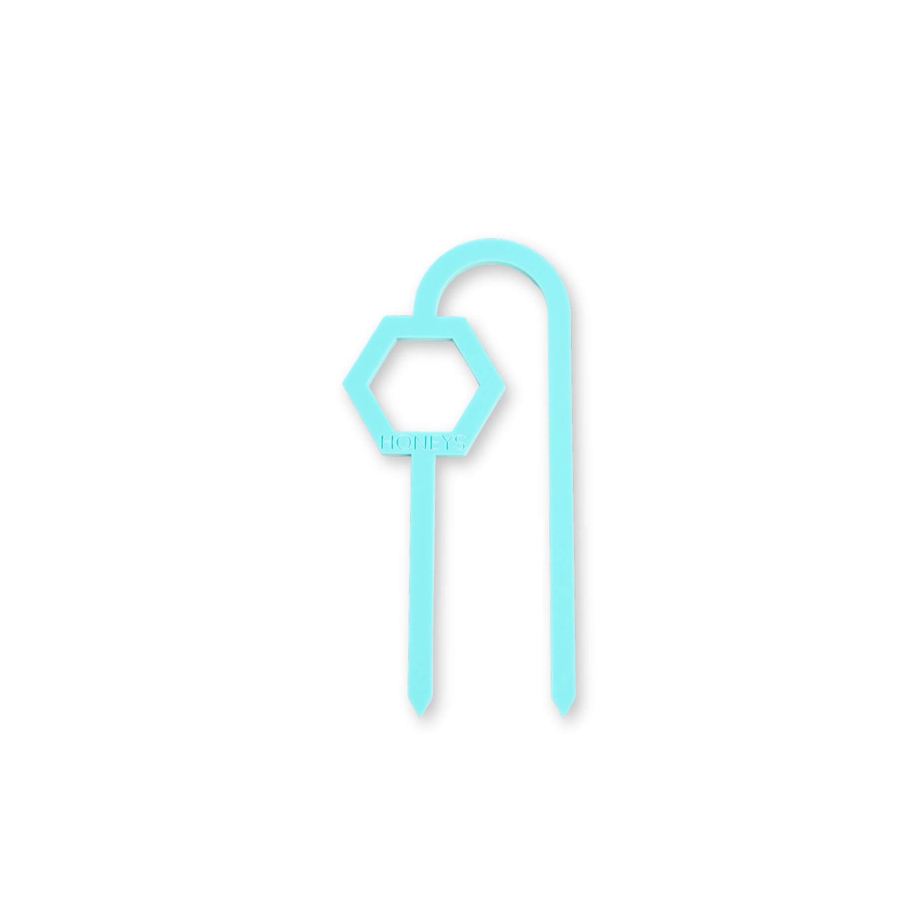 Buzzy Bee Plant Propagation Trellis in Teal Acrylic flat lay