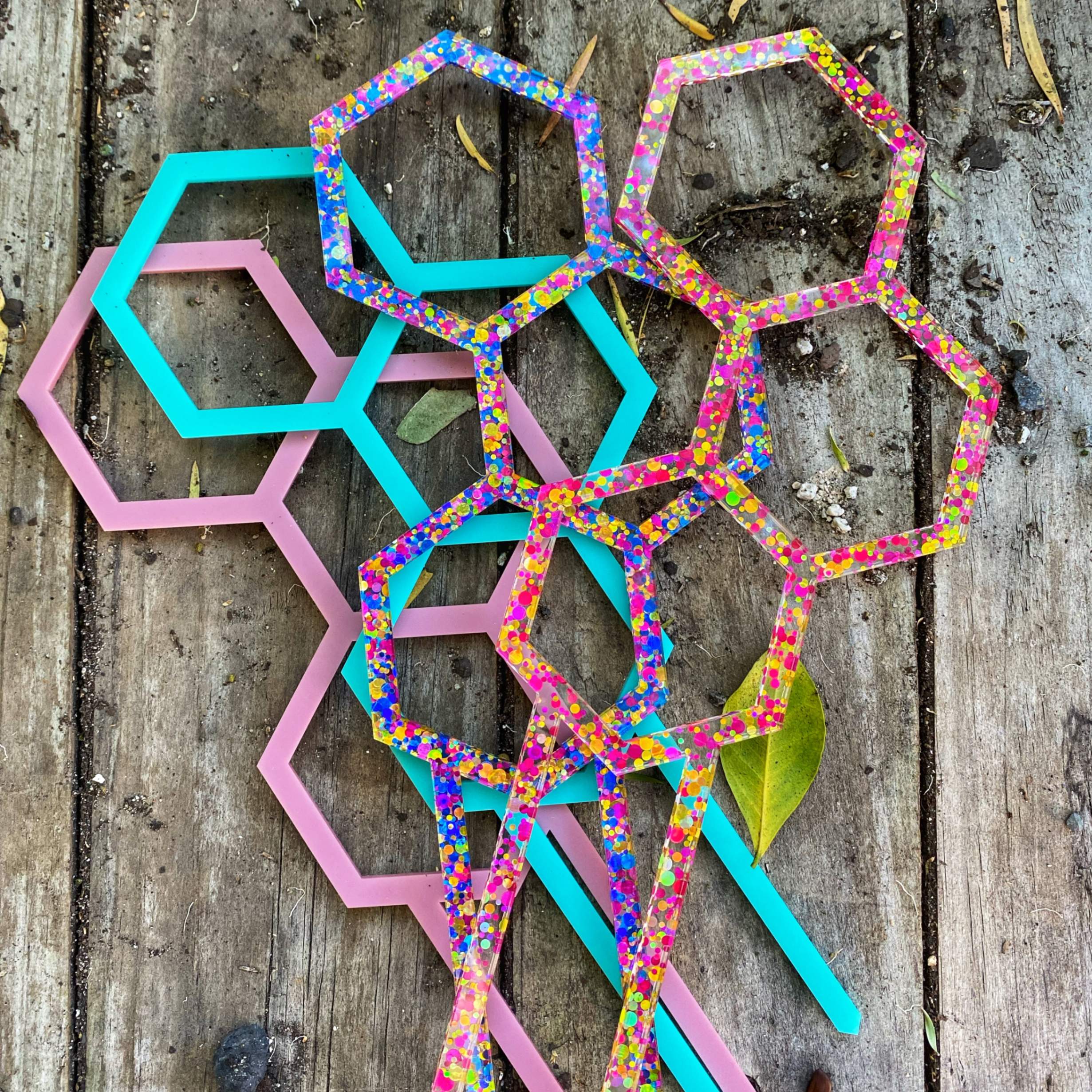 Mini Pollen Plant Propagation Trellis in assorted colours displayed together