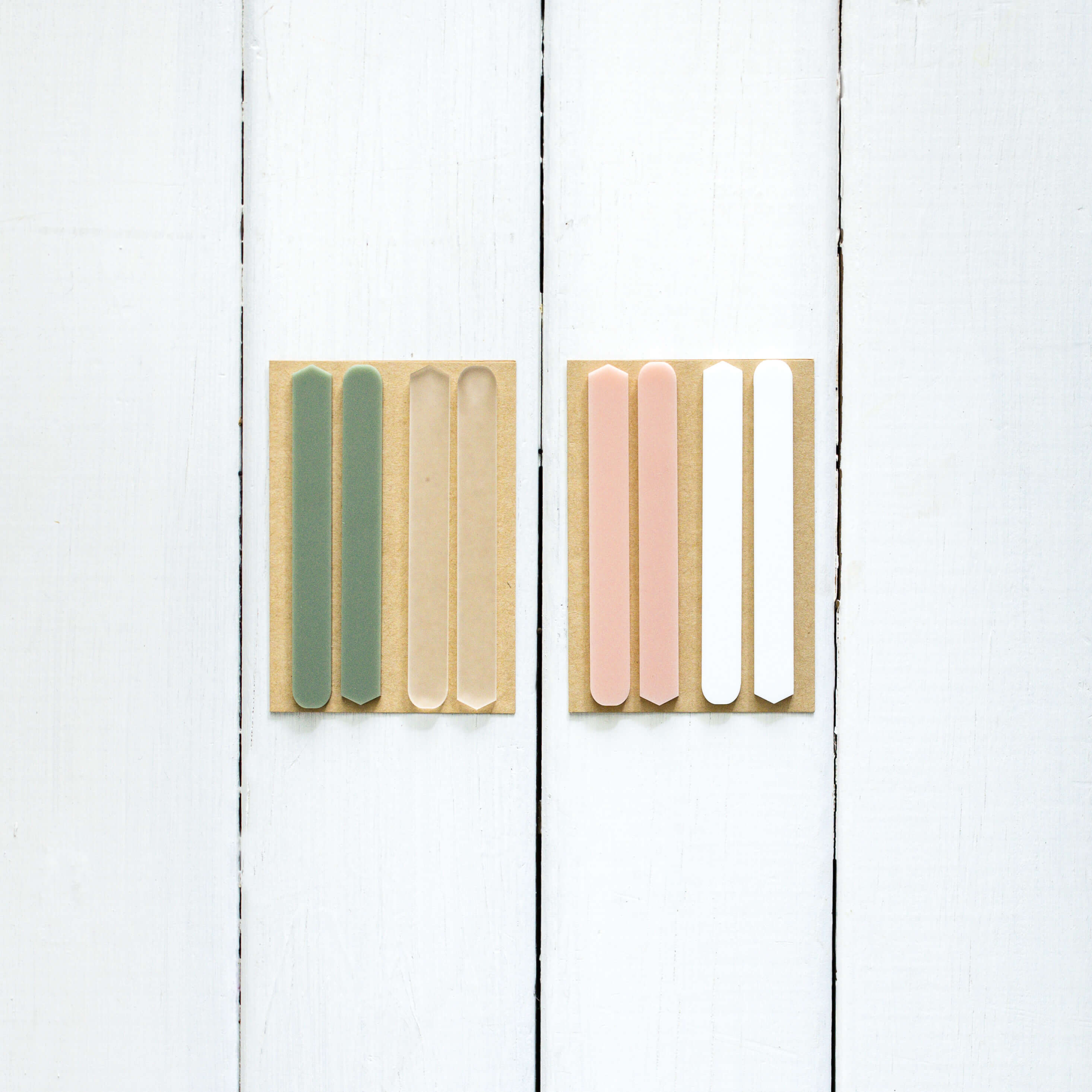 Plant Tags - Minimalist Plant Name Tags (8 Pack, Colour Options)