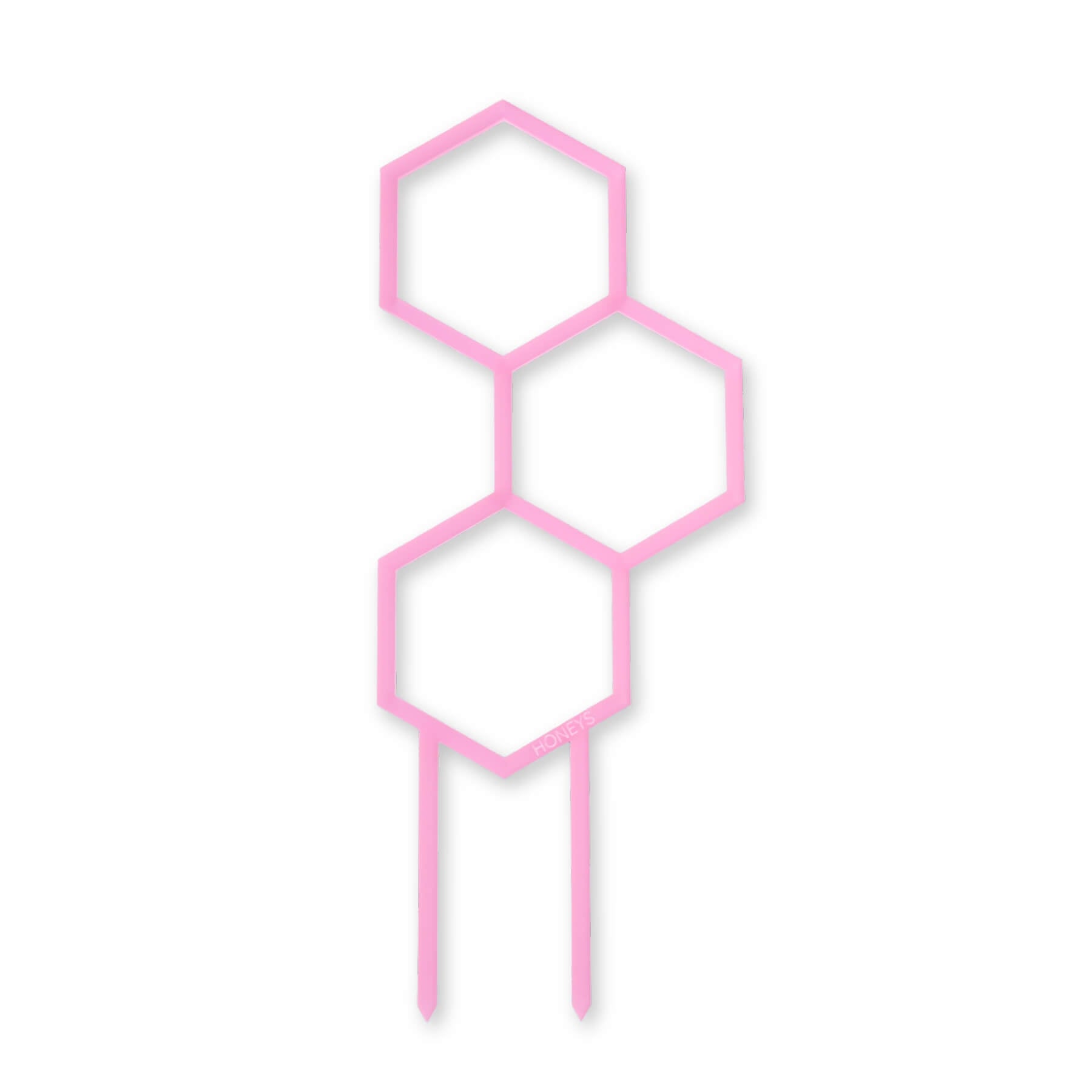 Pollen – Mid sized Leaf Plant Support with Hexagon Openings