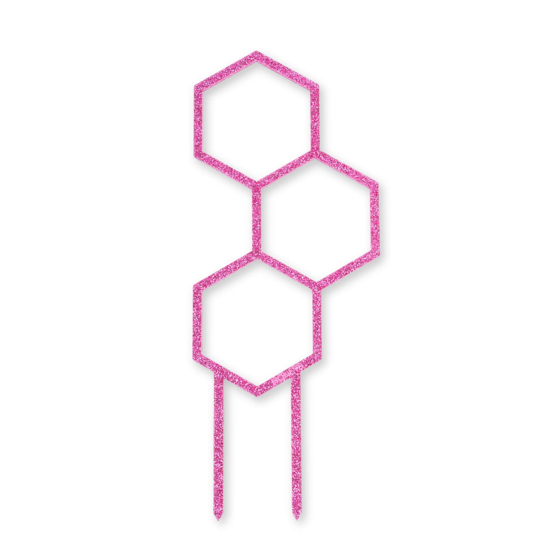 Pollen – Mid sized Leaf Plant Support with Hexagon Openings