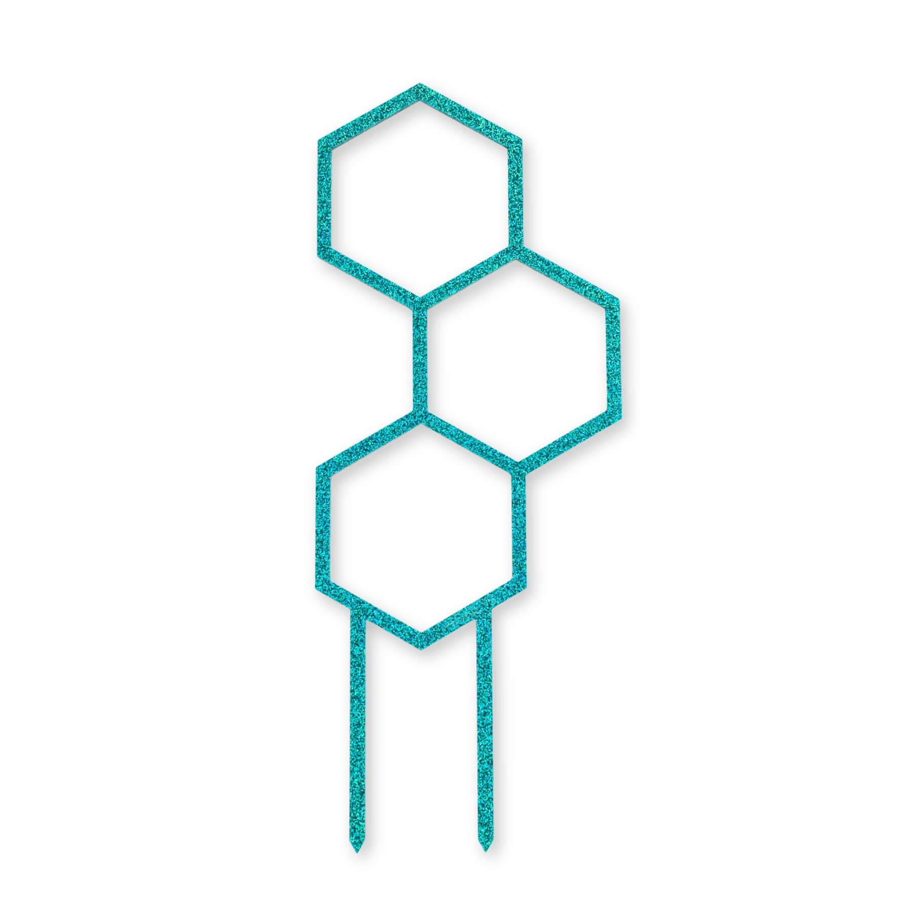 Pollen – Mid sized Leaf Plant Support with Hexagon Openings