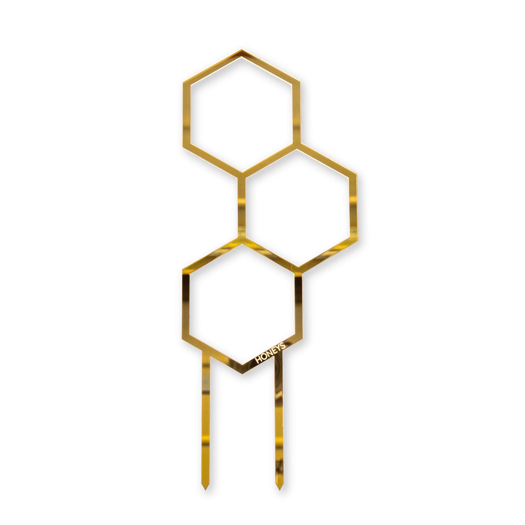 Pollen – Mid sized Leaf Plant Support with Hexagon Openings