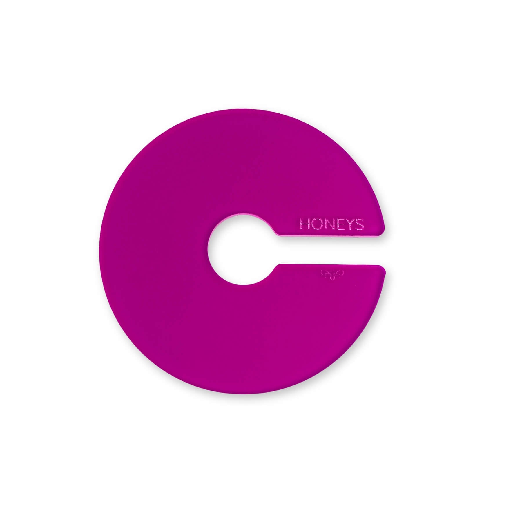 Propagation Disc Small Plant Propagation Support in Frosted Magenta Acrylic flat lay