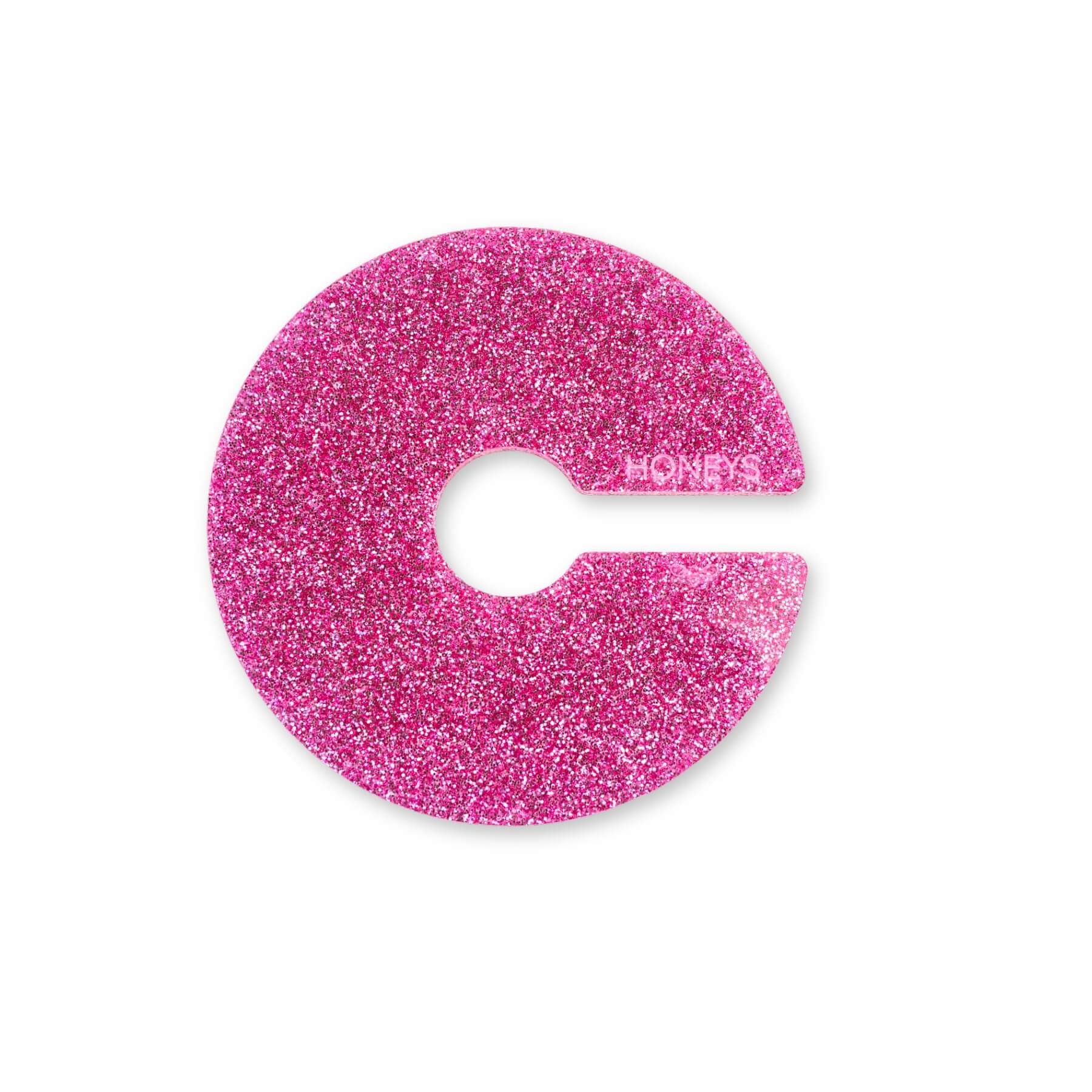 Propagation Disc Small Plant Propagation Support in Pink Glitter Acrylic flat lay